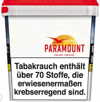 Paramount Volume Tobacco Box Zigarettentabak